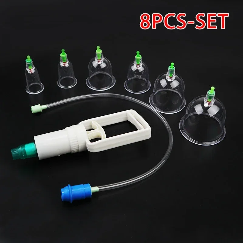 

Chinese Medical Vacuum Cans Cupping Cup Cellulite Suction Therapy Back Body Anti-cellulite Massage Health Care