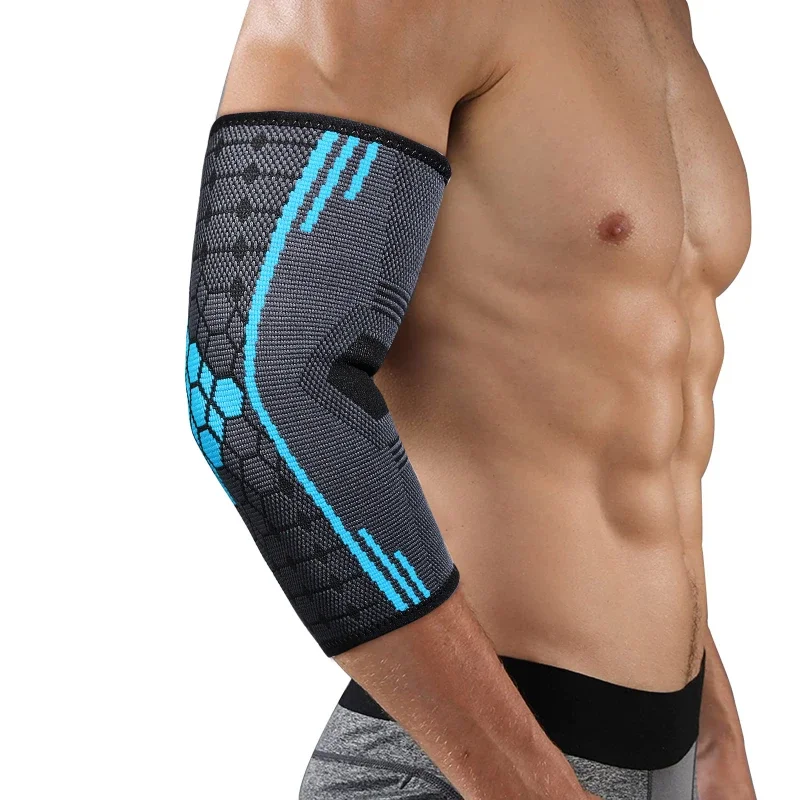 

Elbow Pads Brace Lifting Relief Support Golfer Tennis Compression Breathable Weight For Basketball Badminton Pain