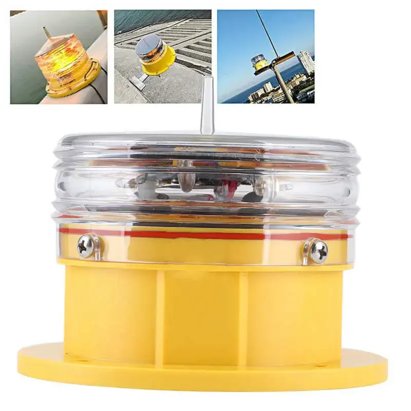 Solar Power Sidelight IP68 Waterproof LED Ship Marine Dock Barge Safety Beacon Flashing Light 360° Lighting Plastic
Solar Power Sidelight IP68 Waterproof LED Ship Marine Dock Barge Safety Beacon Flashing Light 360° Lighting Plastic