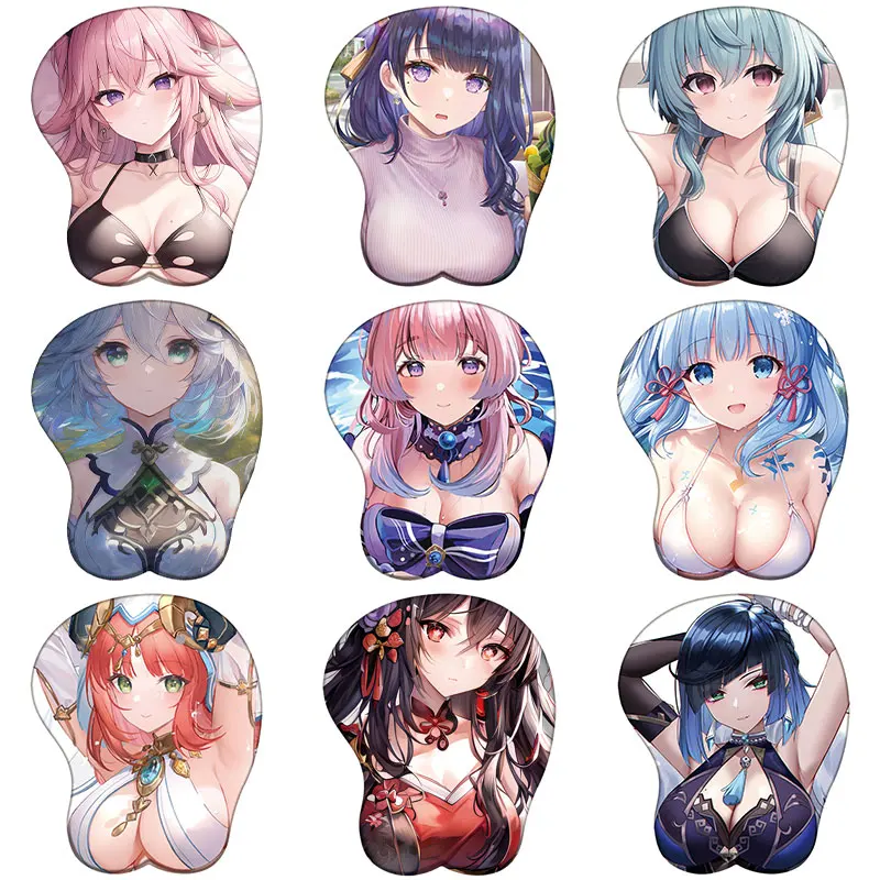 Anime Genshin Impact Ganyu Keqing Yae Miko Figure 3d Girl Soft Gel Gaming Mouse Pad Mousepad Wrist Rest 4785 Gifts Man Toy
Anime Genshin Impact Ganyu Keqing Yae Miko Figure 3d Girl Soft Gel Gaming Mouse Pad Mousepad Wrist Rest 4785 Gifts Man Toy