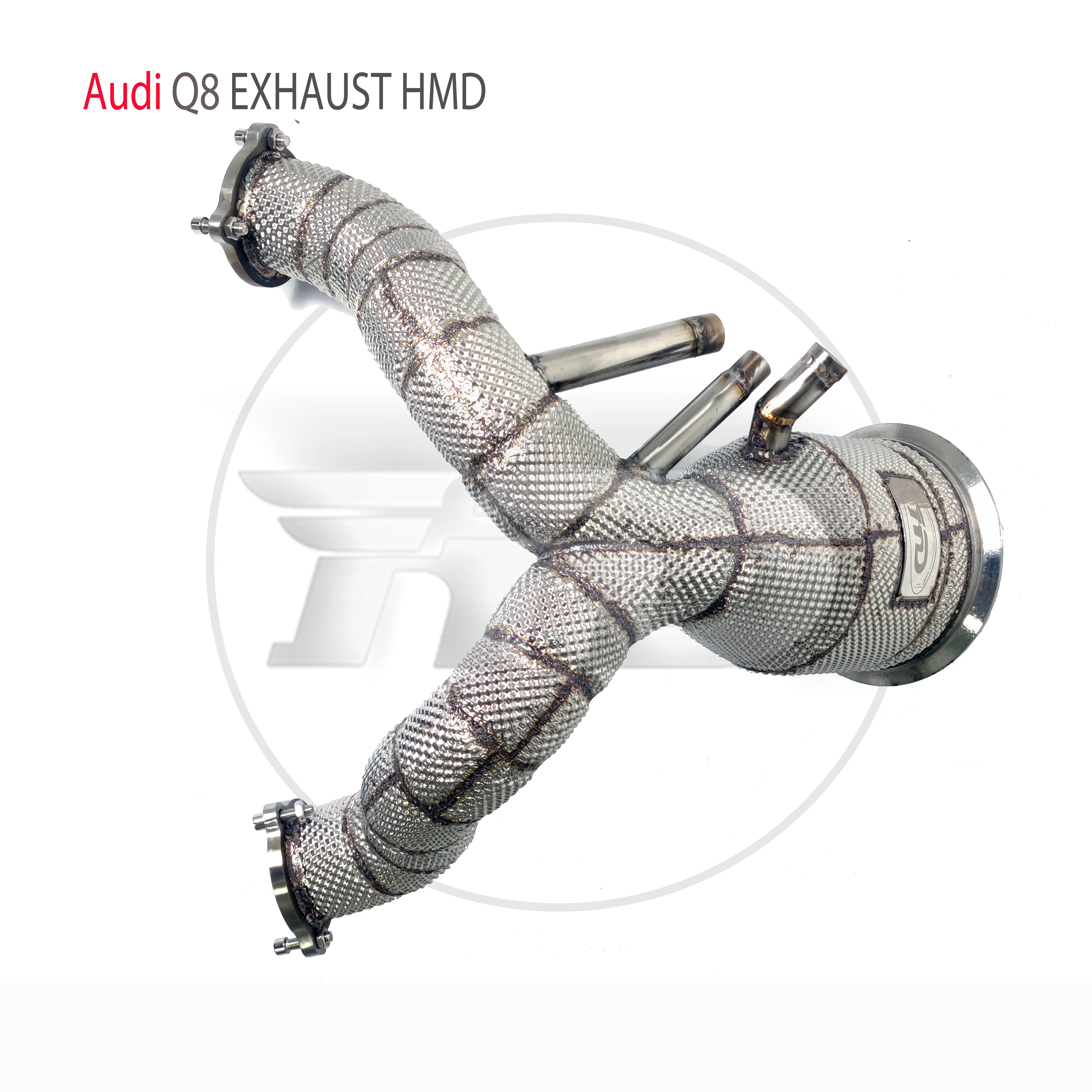 HMD Exhaust Manifold High Flow Downpipe for Audi Q8 3.0T Car Accessories With Catalytic Header Without Cat Catless Pipe
HMD Exhaust Manifold High Flow Downpipe for Audi Q8 3.0T Car Accessories With Catalytic Header Without Cat Catless Pipe