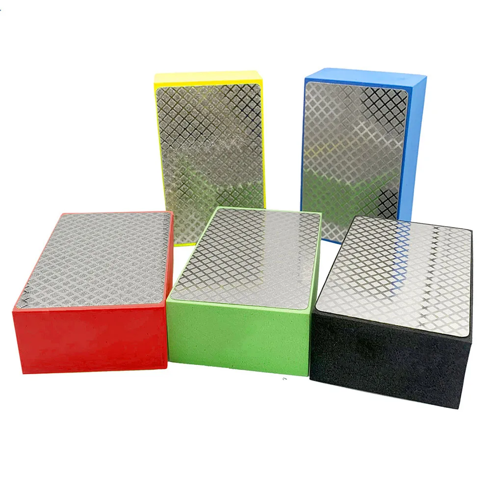 5PCS Polishing Pad 60-600 Mesh For Ceramic Tile Marble Glass Grinding Diamond Polishing Hand Pads Block
5PCS Polishing Pad 60-600 Mesh For Ceramic Tile Marble Glass Grinding Diamond Polishing Hand Pads Block