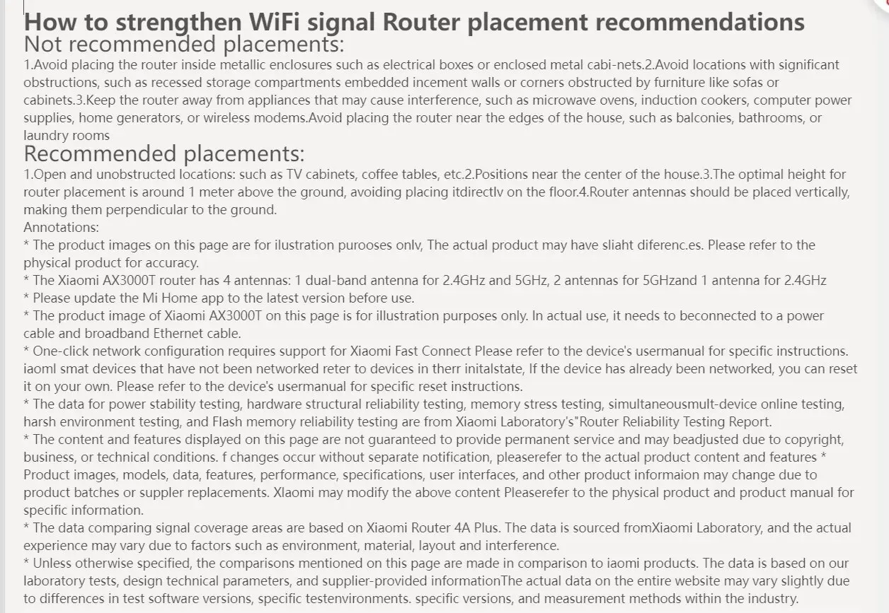 2024 NEW Original Xiaomi AX3000T Router 2.4GHz 5GHz 1.3GHz CPU 2X2 160MHz WAN LAN LED NFC Connection for Home Office Games Mi 2024 NEW Original Xiaomi AX3000T Router 2.4GHz 5GHz 1.3GHz CPU 2X2 160MHz WAN LAN LED NFC Connection for Home Office Games Mi