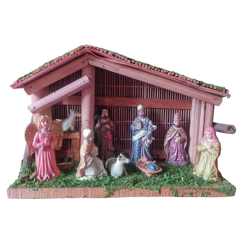 Jesus Christmas Nativity Desktop Manger Scene Decorative Nativity Stable Statue With Led Lamp Christmas Nativity Decoration For
Jesus Christmas Nativity Desktop Manger Scene Decorative Nativity Stable Statue With Led Lamp Christmas Nativity Decoration For