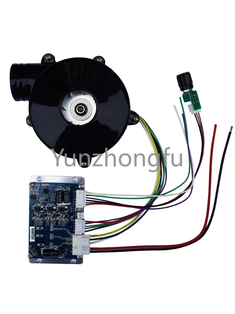 Бесэлектродвигатель постоянного тока, бесщеточный двигатель, ШИМ-контроль ширины импульса, центробежный вентилятор с большим потоком, вытяжной вентилятор 
Бесэлектродвигатель постоянного тока, бесщеточный двигатель, ШИМ-контроль ширины импульса, центробежный вентилятор с большим потоком, вытяжной вентилятор