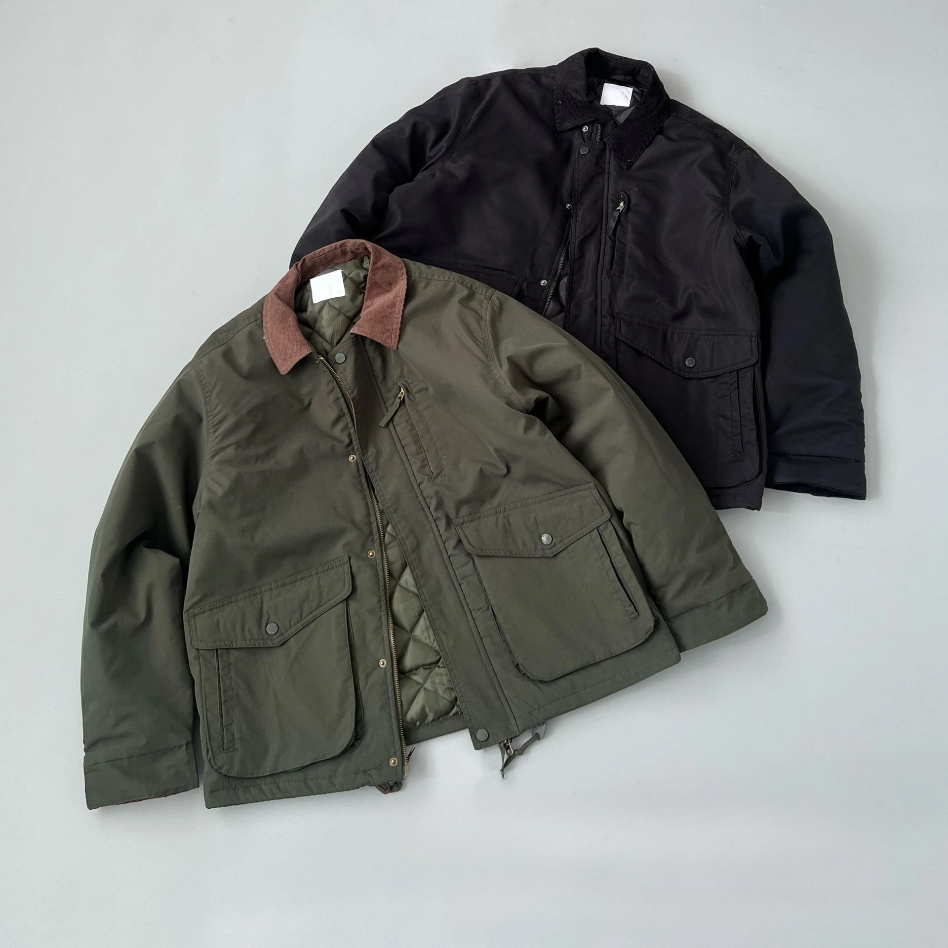 Japanese corduroy patchwork lapel loose padded hunting jacket winter jacket men Korean Fashion Streetwear
Japanese corduroy patchwork lapel loose padded hunting jacket winter jacket men Korean Fashion Streetwear