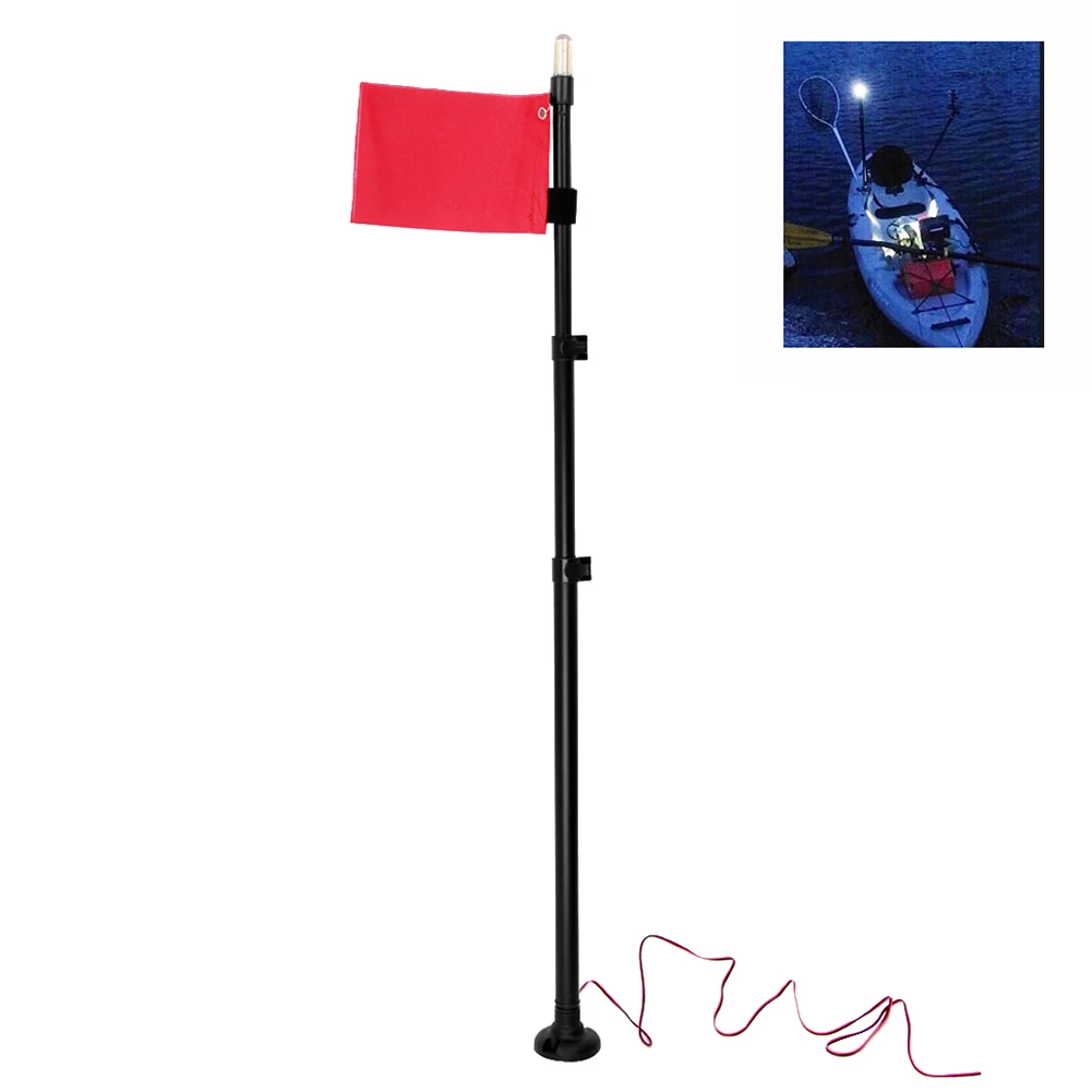 2024 Safety Flag Light For Kayak Boat Accessories Alloy Lightweight Long Lasting Pole Adjusted Replacement Flag W/ Mounting Rod
2024 Safety Flag Light For Kayak Boat Accessories Alloy Lightweight Long Lasting Pole Adjusted Replacement Flag W/ Mounting Rod
