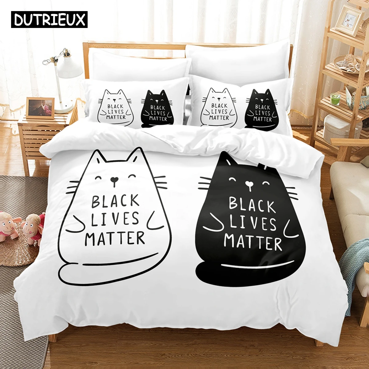 3D The Cute Cat Bedding Sets Duvet Cover Set With Pillowcase Twin Full Queen King Bedclothes Bed Linen
3D The Cute Cat Bedding Sets Duvet Cover Set With Pillowcase Twin Full Queen King Bedclothes Bed Linen