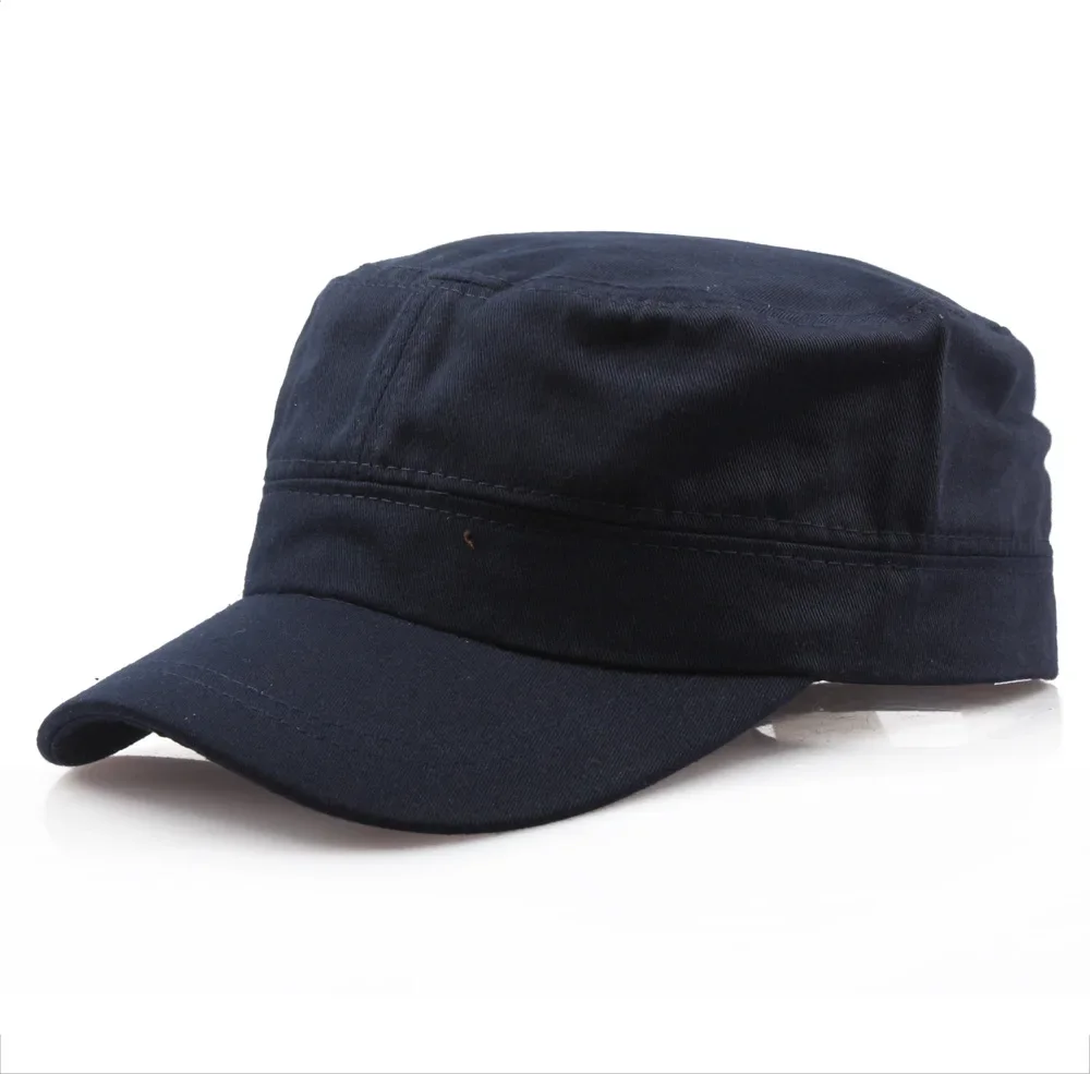 Casquette de baseball militaire en coton solide pour hommes et femmes, chapeau de marin militaire, haut pratique de l'armée, DulSnapback, sports de plein air, printemps Casquette de baseball militaire en coton solide pour hommes et femmes, chapeau de marin militaire, haut pratique de l'armée, DulSnapback, sports de plein air, printemps