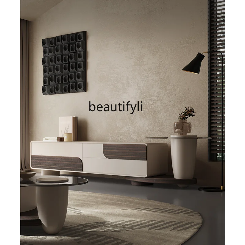 Sili Style TV Cabinet and Tea Table Combination Living Room Home Small Apartment Modern Simple Designer High Sense Locker
Sili Style TV Cabinet and Tea Table Combination Living Room Home Small Apartment Modern Simple Designer High Sense Locker