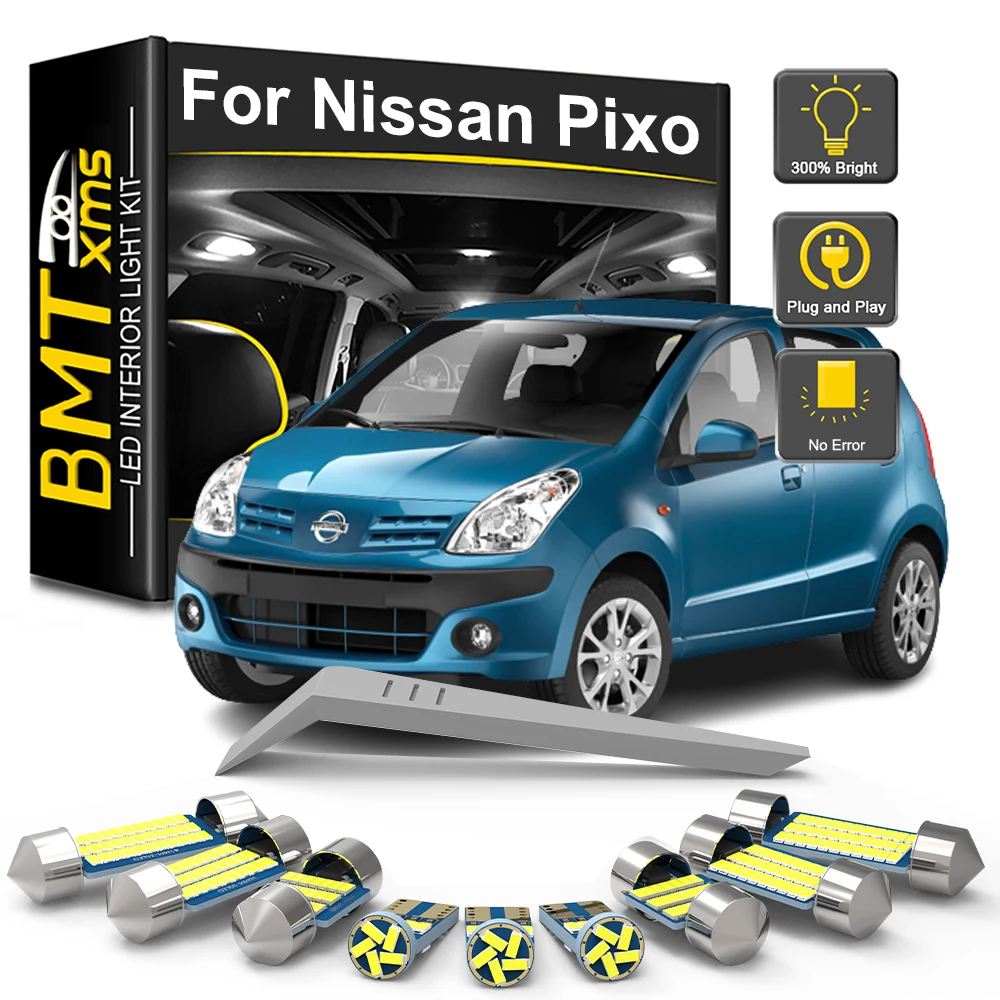 BMTxms 5Pcs For Nissan Pixo 2009 2010 2011 2012 2013 Canbus Car Light Bulb Kit Vehicle Interior LED Lamp License Plate No Error
BMTxms 5Pcs For Nissan Pixo 2009 2010 2011 2012 2013 Canbus Car Light Bulb Kit Vehicle Interior LED Lamp License Plate No Error