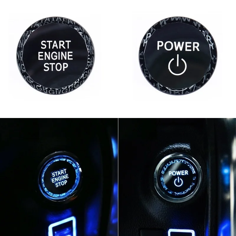 Car Engine Start Stop Crystal Button Replcment Cover For Toyota Camry RAV4 Chr Yaris Prius Cruiser Car Styling
Car Engine Start Stop Crystal Button Replcment Cover For Toyota Camry RAV4 Chr Yaris Prius Cruiser Car Styling