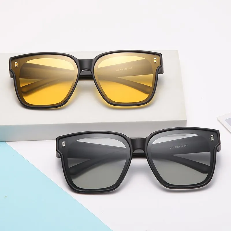 

Солнцезащитные очки поляризационные мужские, классические модные гибкие солнечные очки Polaroid Google Windbreak в стиле ретро, для вождения, 2022