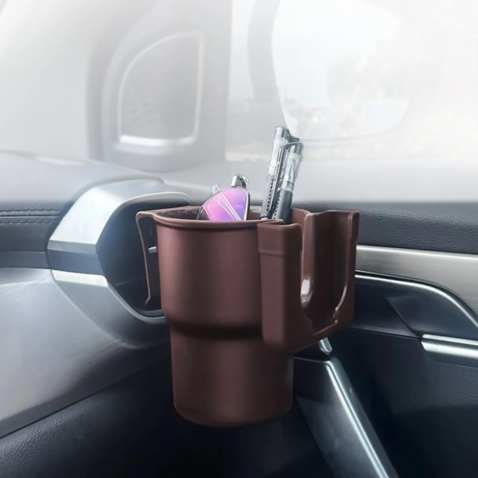 

Car Styling Cup Holder Air Vent Outlet Drink Coffee Bottle Rack Phone Holder Beverage Ashtray Mount Stand Universal Accessories