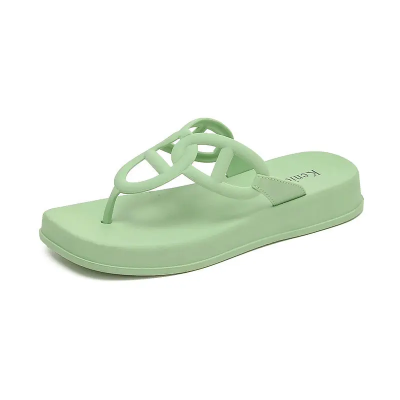 

Zapatos De Mujer Fashion Women Casual Shoes Jelly Flip Flop Lady Beach Summer Peep Toe Indoor Slippers Cool Water Sandal
