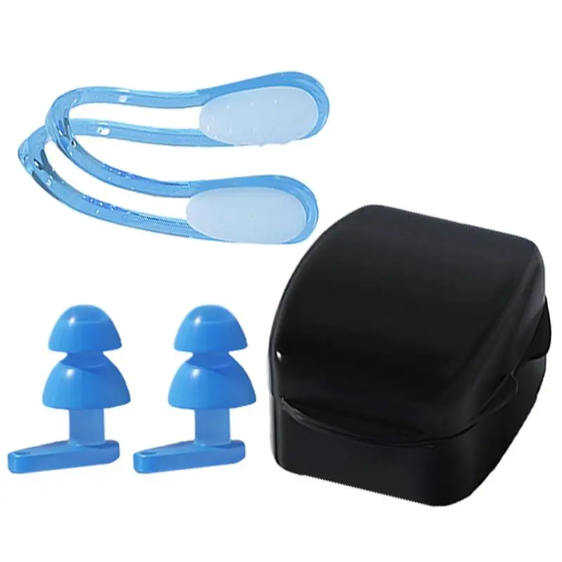 Nose Clip And Ear Plugs For Swimming Waterproof Silicone Ear Nose Protector With Box Reusable Soft Swimming Ear Plugs With Nose
Nose Clip And Ear Plugs For Swimming Waterproof Silicone Ear Nose Protector With Box Reusable Soft Swimming Ear Plugs With Nose