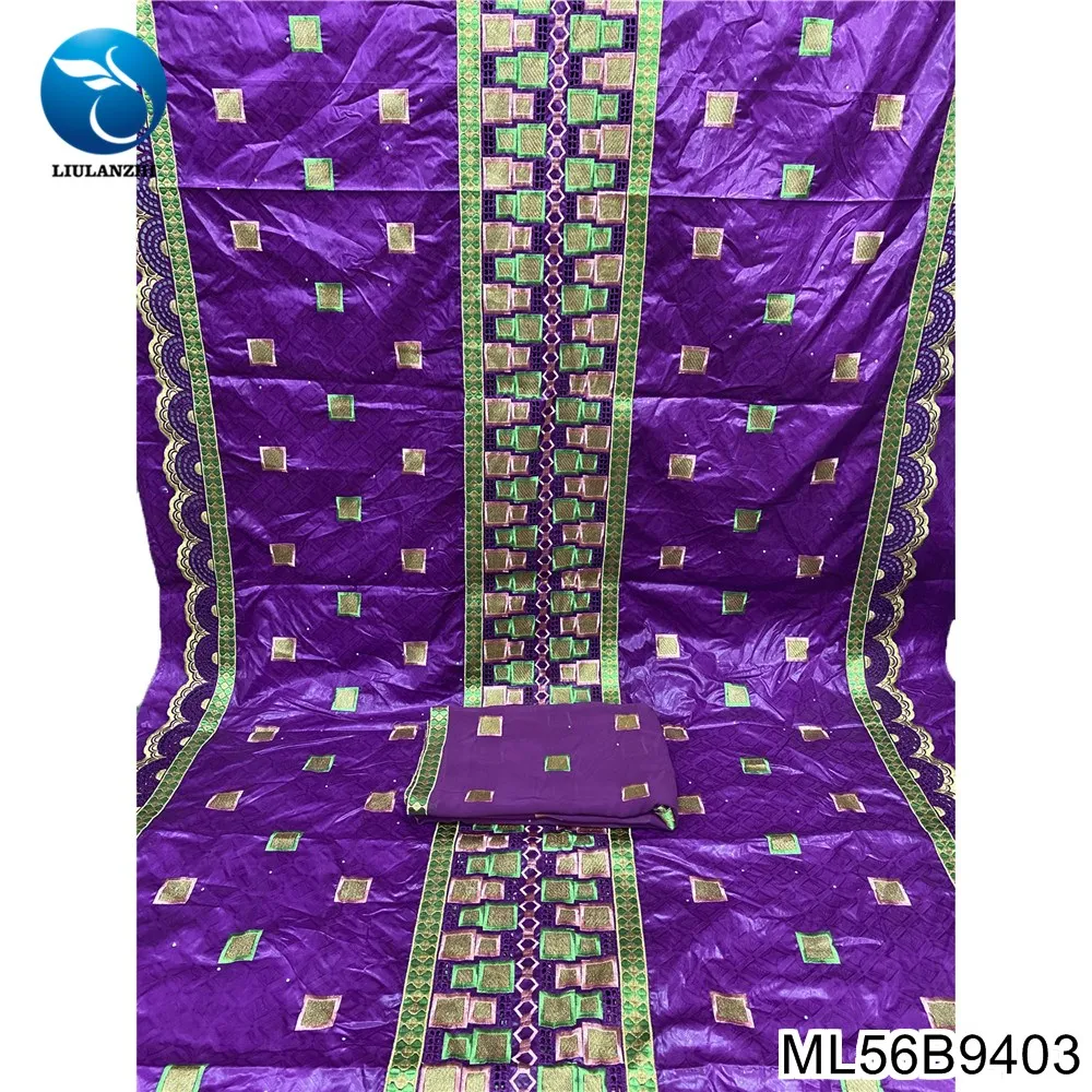

African lace fabric 2022 high quality bazin riche brocade guinea jacquard 100% cotton fabric for wedding dress ML56B94/ML56B95