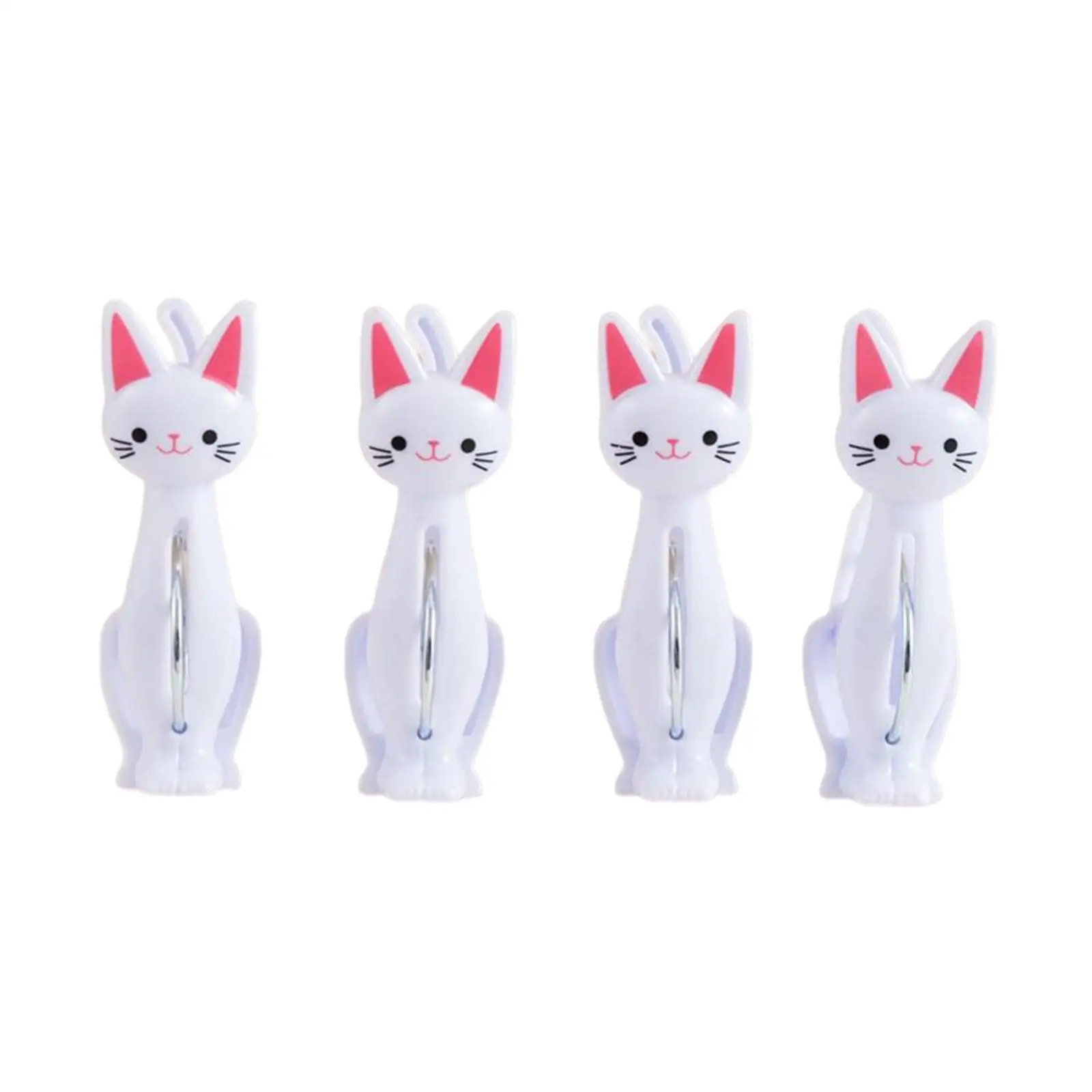 4 Pieces/Set Kitten Cartoon Clip Clothes Pin Photo Holder Multifunction Hanging Pegs Clamps Durable for Socks Camping Home
4 Pieces/Set Kitten Cartoon Clip Clothes Pin Photo Holder Multifunction Hanging Pegs Clamps Durable for Socks Camping Home