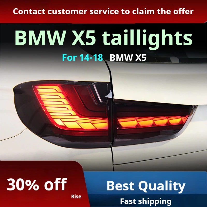 Автомобильные фары для 14-18 BMW X5, задний фонарь в сборе, F15, модифицированные фонари со шкалой дракона, ходовые огни, плавные поворотники
Автомобильные фары для 14-18 BMW X5, задний фонарь в сборе, F15, модифицированные фонари со шкалой дракона, ходовые огни, плавные поворотники