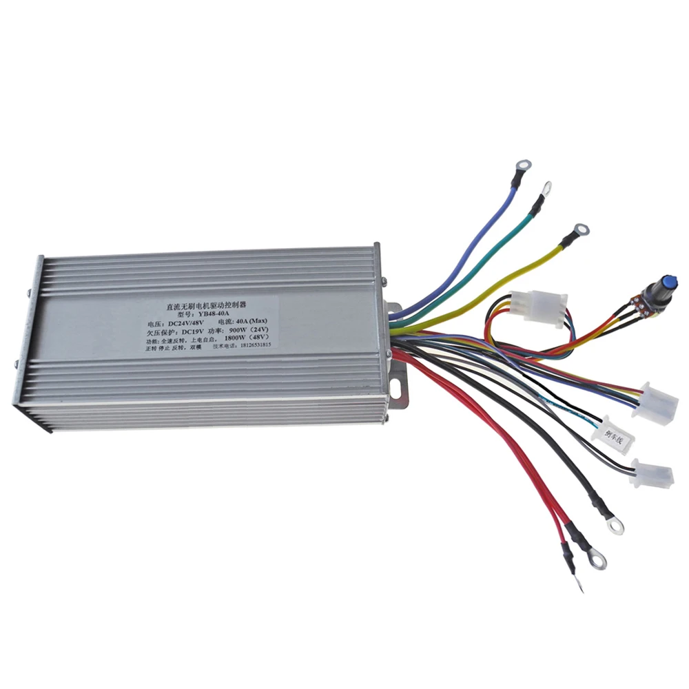900W/1800W High Power Brushless Motor Drive Sensor/Sensorless DC Motor Controller for Three-phase Brushless DC Motor with Hall
900W/1800W High Power Brushless Motor Drive Sensor/Sensorless DC Motor Controller for Three-phase Brushless DC Motor with Hall
