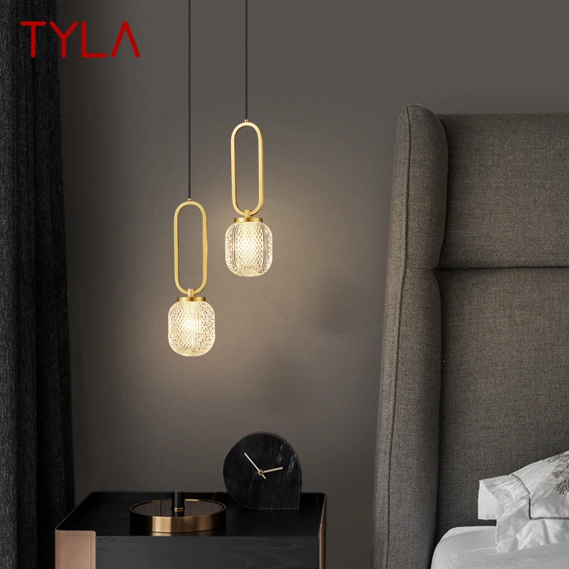 TYLA Contemporary Brass Pendant Lamp LED Gold Copper Hanging Light Creative Decorative for Home Living Bedroom
TYLA Contemporary Brass Pendant Lamp LED Gold Copper Hanging Light Creative Decorative for Home Living Bedroom