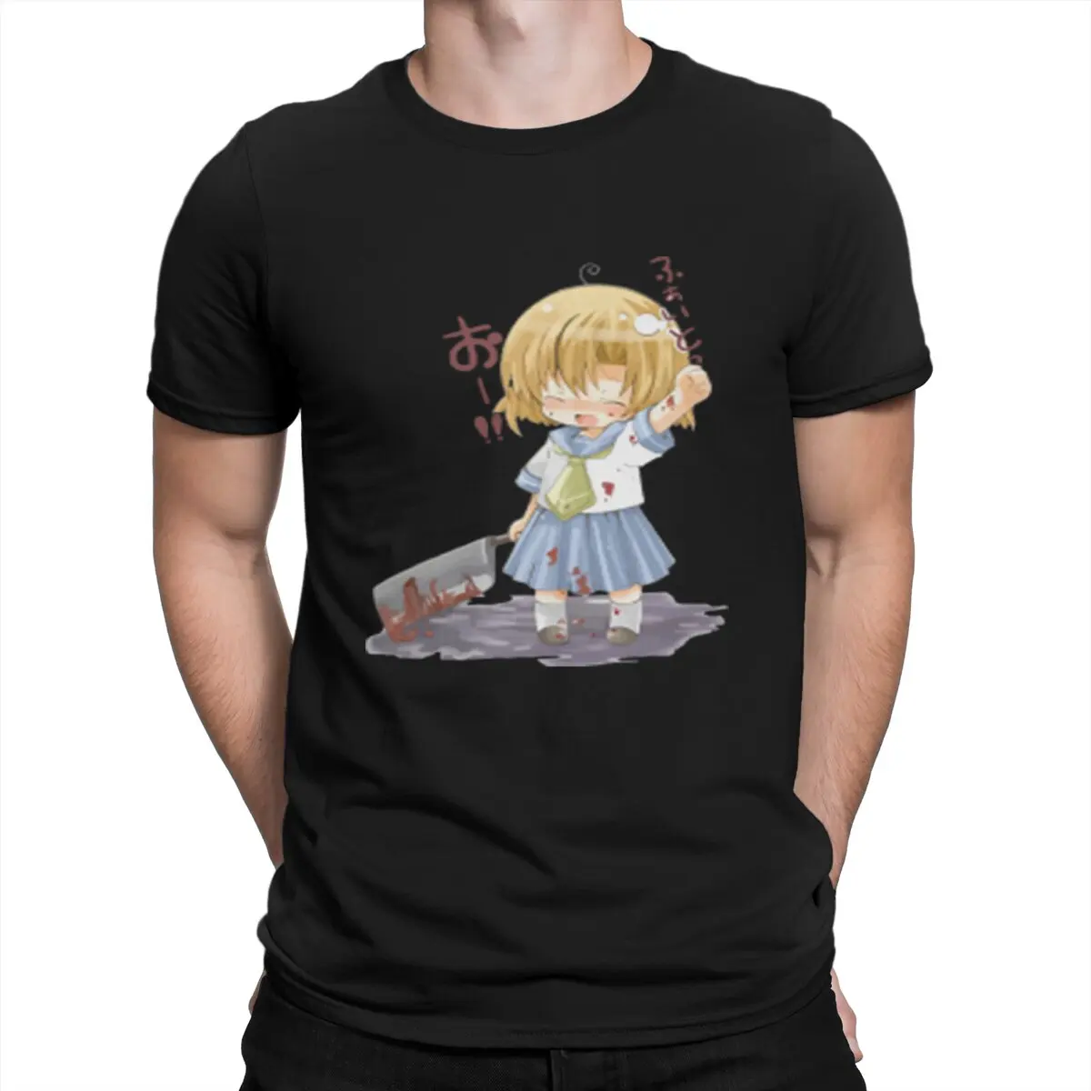 Manga Rena Man's TShirt Higurashi No Naku Koro Ni O Neck Tops 100% Cotton T Shirt Funny Top Quality Birthday Gifts 
Manga Rena Man's TShirt Higurashi No Naku Koro Ni O Neck Tops 100% Cotton T Shirt Funny Top Quality Birthday Gifts