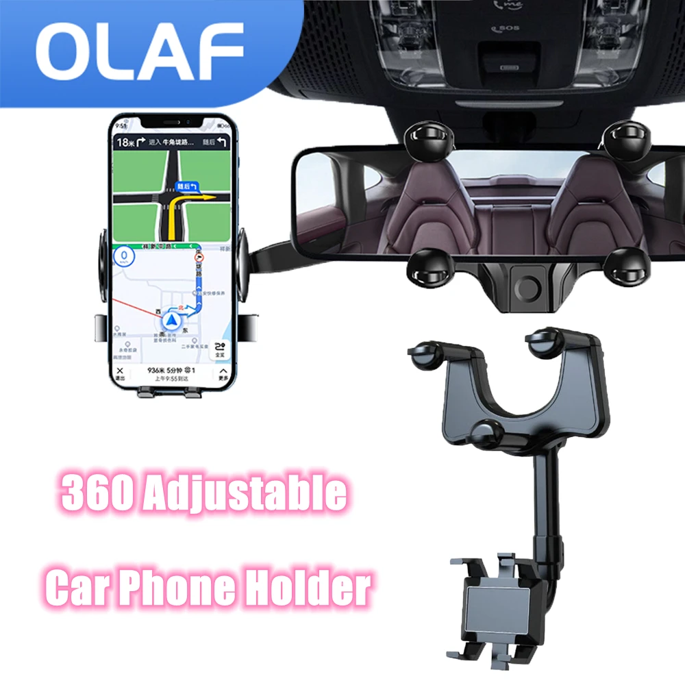 Olaf 360 ° держатель телефона для автомобильного зеркала заднего вида крепление телефона и GPS держатель Универсальный вращающийся Регулируемый автомобильный держатель телефона
Olaf 360 ° держатель телефона для автомобильного зеркала заднего вида крепление телефона и GPS держатель Универсальный вращающийся Регулируемый автомобильный держатель телефона