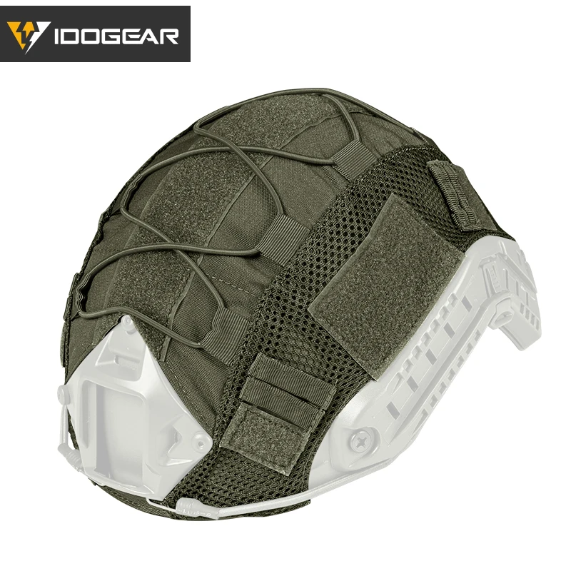 

IDOGEAR Tactical Helmet Cover for FAST Helmet Camo Multicam Airsoft Headwear Tactical Helmet Accessories 3802