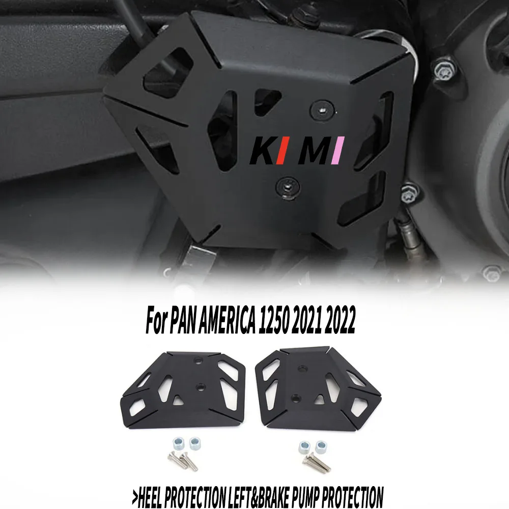 Nieuwe Zwart Voor Pan Amerika 1250 Hak Bescherming Links & Rem Pomp Bescherming Motorfiets Accessoires Pan Amerika PA1250 2021 2
Nieuwe Zwart Voor Pan Amerika 1250 Hak Bescherming Links & Rem Pomp Bescherming Motorfiets Accessoires Pan Amerika PA1250 2021 2