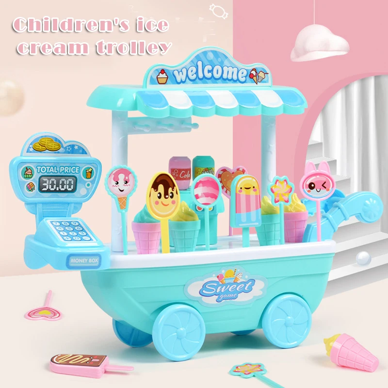 Children Role Play Toys Mini Candy Car Detachable Ice Cream Shop Cart Toy House Play Educational Pretend Game
Children Role Play Toys Mini Candy Car Detachable Ice Cream Shop Cart Toy House Play Educational Pretend Game
