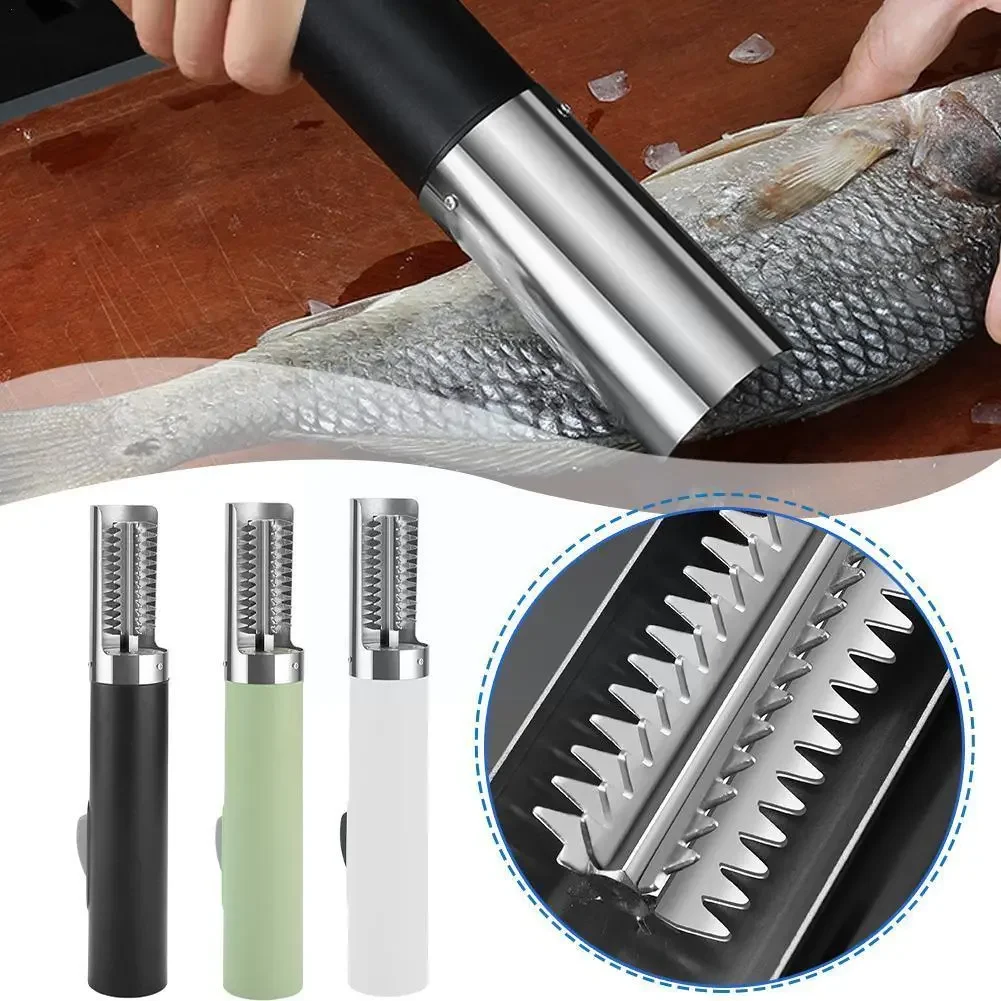 Tools Scalers Fishing Remover Scaler Knif Seafood USB Electric Fish Scale Powerful L8G3 Kitchen Electric Fish
Tools Scalers Fishing Remover Scaler Knif Seafood USB Electric Fish Scale Powerful L8G3 Kitchen Electric Fish