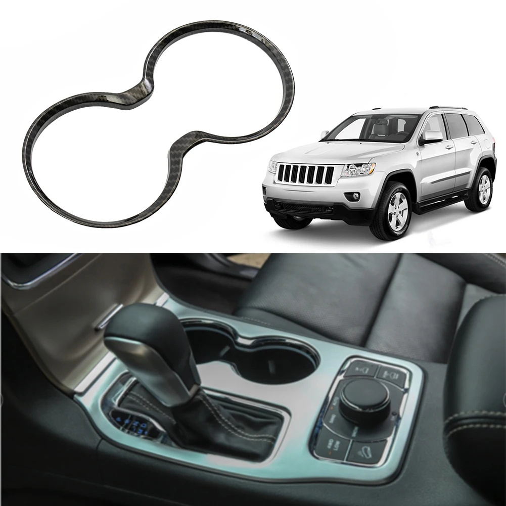 1pc ABS Carbon Fiber Gear Shift Cup Holder Cover Trim For Grand-Cherokee 2011-2021 Car Accessories car Sticker
1pc ABS Carbon Fiber Gear Shift Cup Holder Cover Trim For Grand-Cherokee 2011-2021 Car Accessories car Sticker