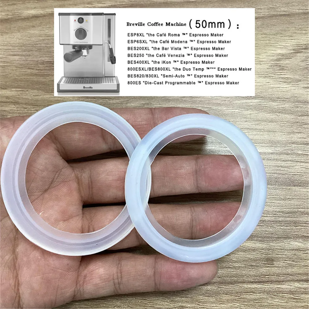 Group Head Gasket Breville Eapresso Machine Group Head Seal 50mm Silicone Steam Ring For Breville 800ES/192 800ES ESP6 ESP8
Group Head Gasket Breville Eapresso Machine Group Head Seal 50mm Silicone Steam Ring For Breville 800ES/192 800ES ESP6 ESP8