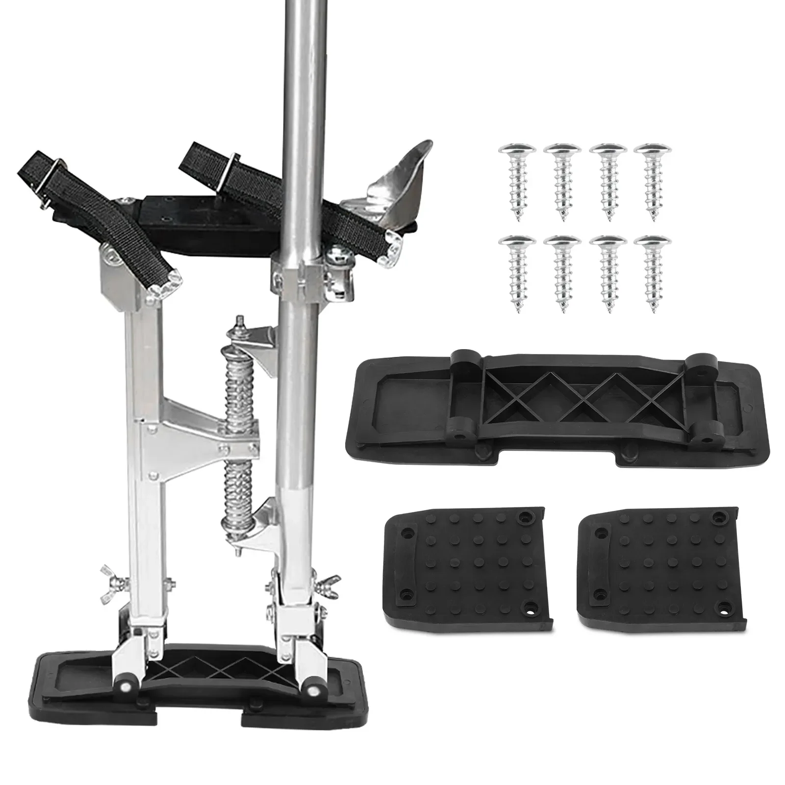 4pcs With Foot Plate For Drywall Indoor Stilt Sole Set Ladder Accessories Non Slip Painter Taping Screw Replacement Easy Install
4pcs With Foot Plate For Drywall Indoor Stilt Sole Set Ladder Accessories Non Slip Painter Taping Screw Replacement Easy Install