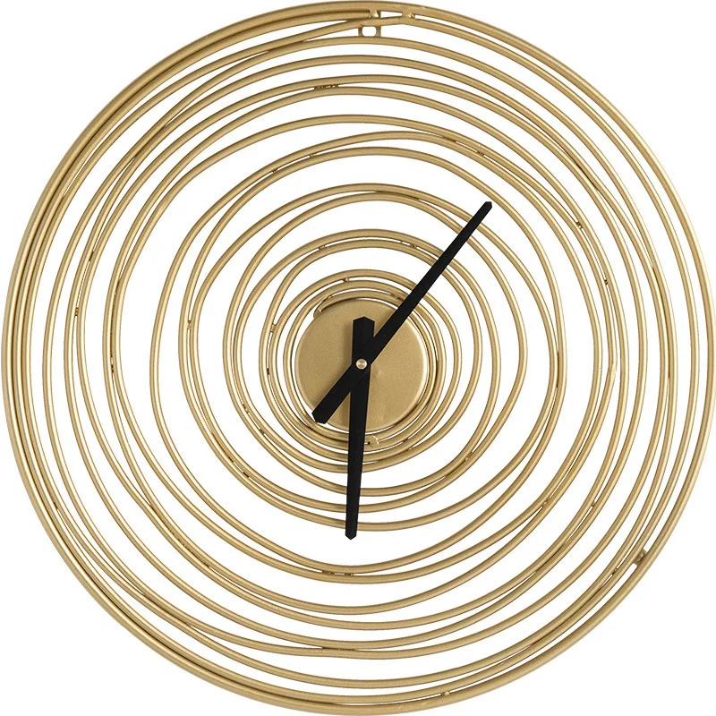 Wall Clock Metal Silent Pointer Clocks Bedroom Living Room Study Stylish Clock Decoration
Wall Clock Metal Silent Pointer Clocks Bedroom Living Room Study Stylish Clock Decoration