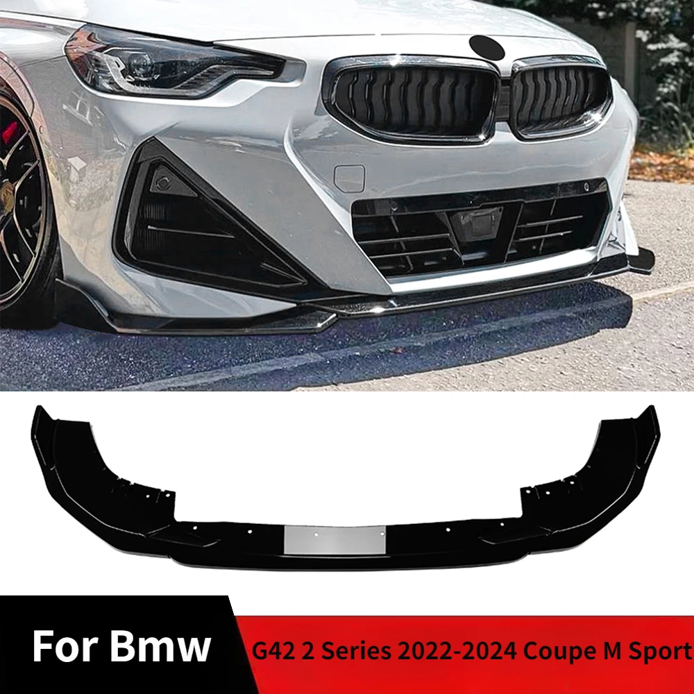 Для Bmw G42 2 серии 2022-2024 Coupe M Sport 2 двери передний бампер спойлер губа из углеродного волокна комплект защитной отделки
Для Bmw G42 2 серии 2022-2024 Coupe M Sport 2 двери передний бампер спойлер губа из углеродного волокна комплект защитной отделки