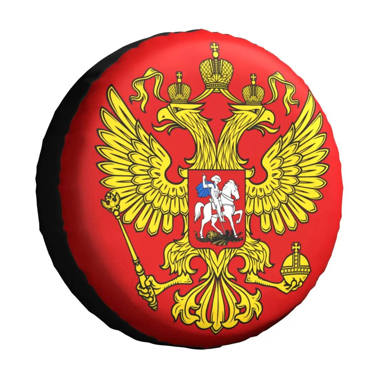 

Герб России под заказ, запасная покрышка Для Jeep Mitsubishi Pajero, российский патриотизм, гордость, прицеп, автомобильное колесо