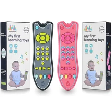 Baby TV Remote Control Kids Musical Early Educational Toys Simulation Remote Control Children Learning Toy with Light Sound
Baby TV Remote Control Kids Musical Early Educational Toys Simulation Remote Control Children Learning Toy with Light Sound