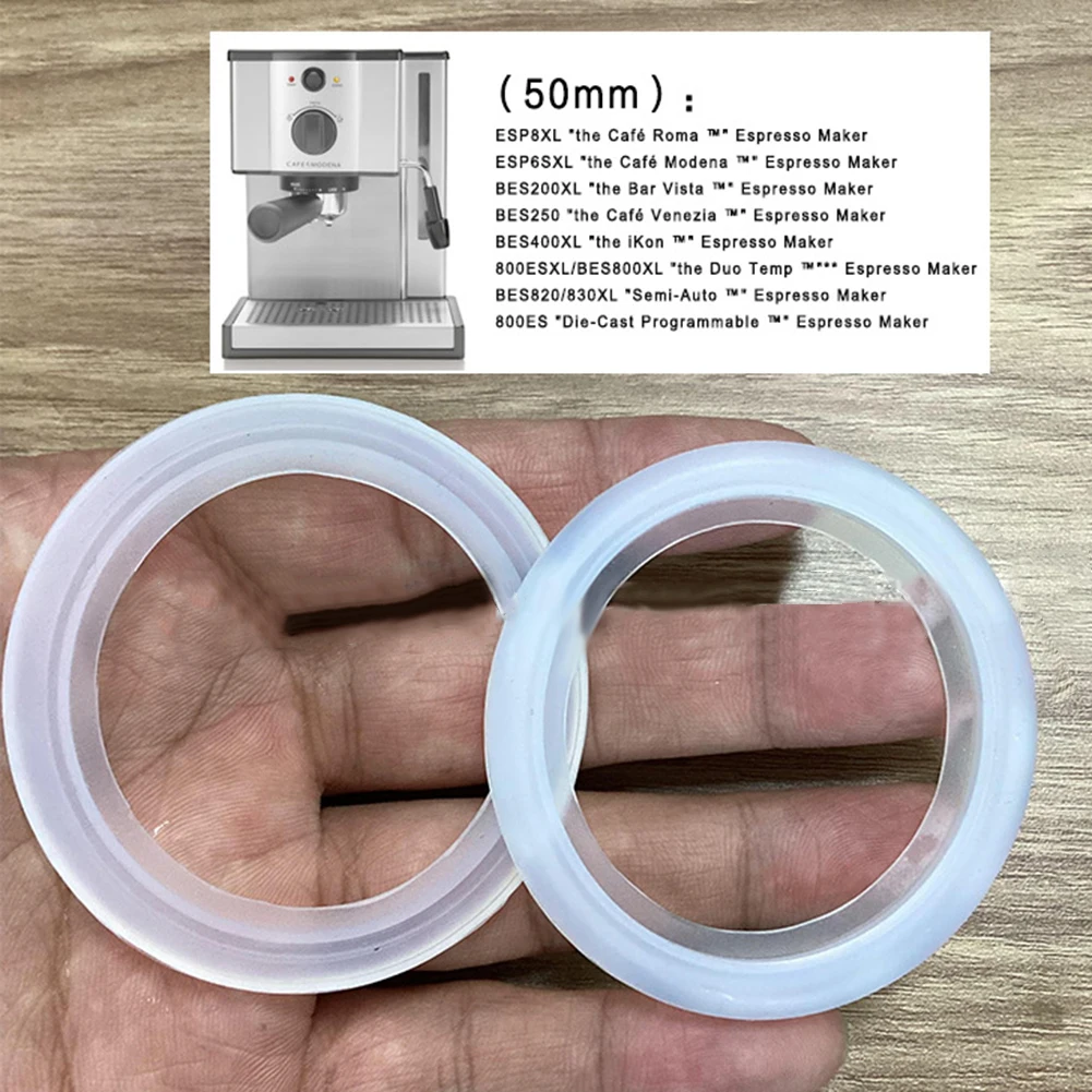 2PACK Silicone Rings Spare Parts For Coffee Brew Head Seal 800ES/192 800ES ESP6 ESP8 BES230 50mm Durable Silicon Seal
2PACK Silicone Rings Spare Parts For Coffee Brew Head Seal 800ES/192 800ES ESP6 ESP8 BES230 50mm Durable Silicon Seal
