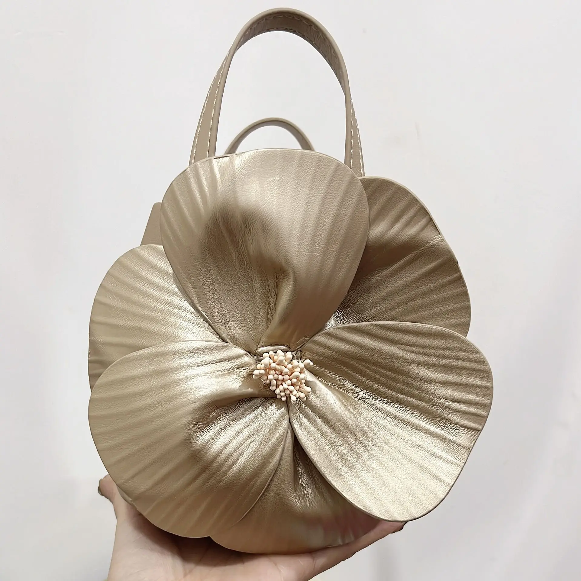 

New Design Flower Clutches Bag Women's Elegant Handbag Party Evening Female Shoulder Bag Wedding Purse Girls Small Totes