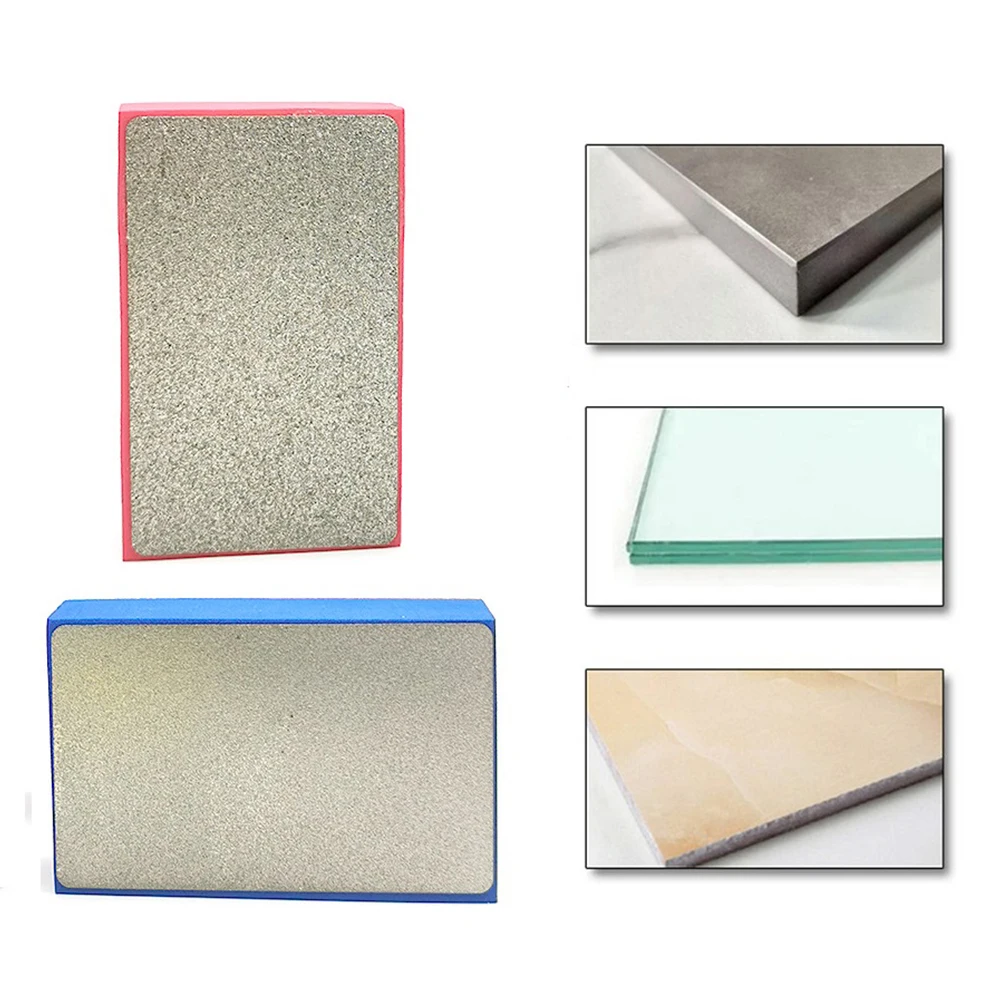 Diamond Polishing Pad 60/100/200/400# Hand Pads Block 90x55mm For Ceramic Tile Marble Glass Grinding Power Tool
Diamond Polishing Pad 60/100/200/400# Hand Pads Block 90x55mm For Ceramic Tile Marble Glass Grinding Power Tool