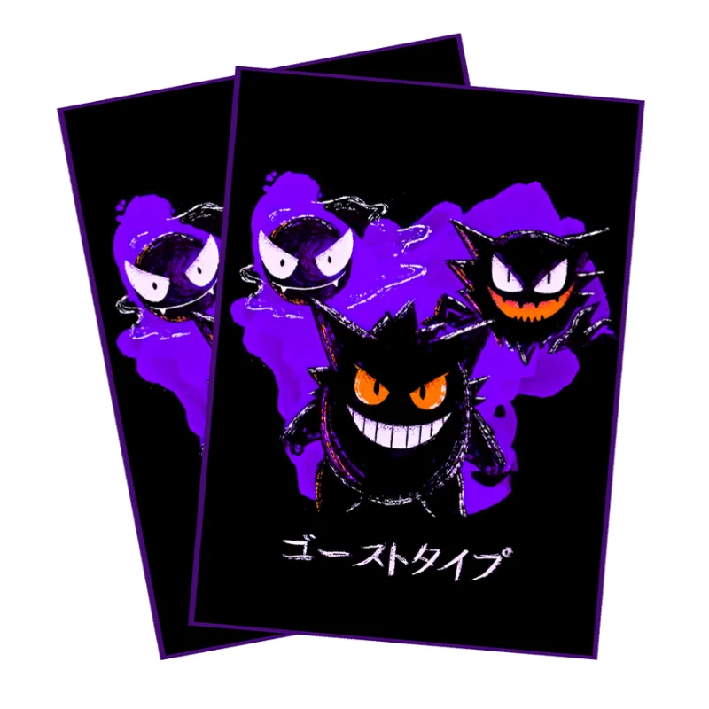 60Pcs/set 66X91Mm Anime Pokemon PTCG TCG Game DIY Card Sleeve Gengar Card Protection Hobbies Collectibles Anime Gift Toys
60Pcs/set 66X91Mm Anime Pokemon PTCG TCG Game DIY Card Sleeve Gengar Card Protection Hobbies Collectibles Anime Gift Toys