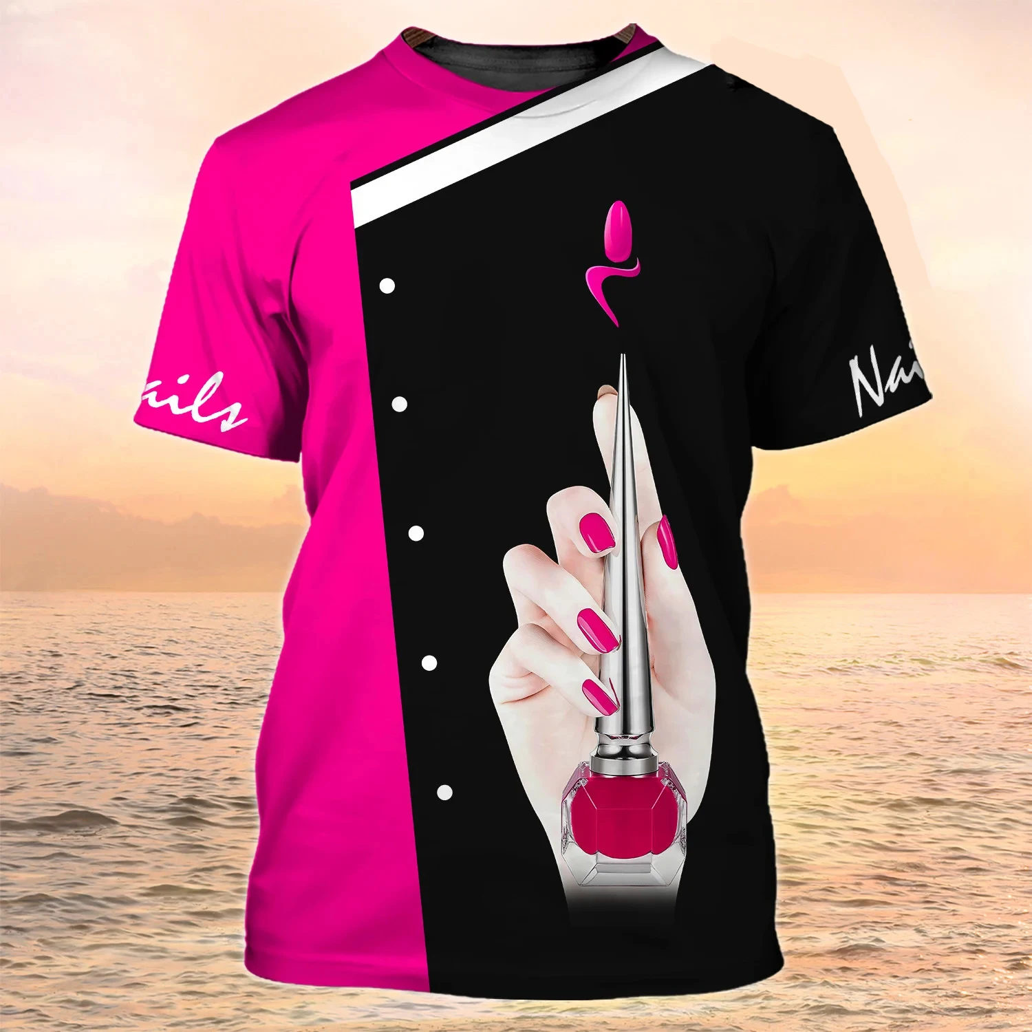 2023 New Summer Fashion Men's T-shirt Manicure Technician Personalized Name 3d Printing Unisex Uniform Short-sleeved O Neck Tops
2023 New Summer Fashion Men's T-shirt Manicure Technician Personalized Name 3d Printing Unisex Uniform Short-sleeved O Neck Tops