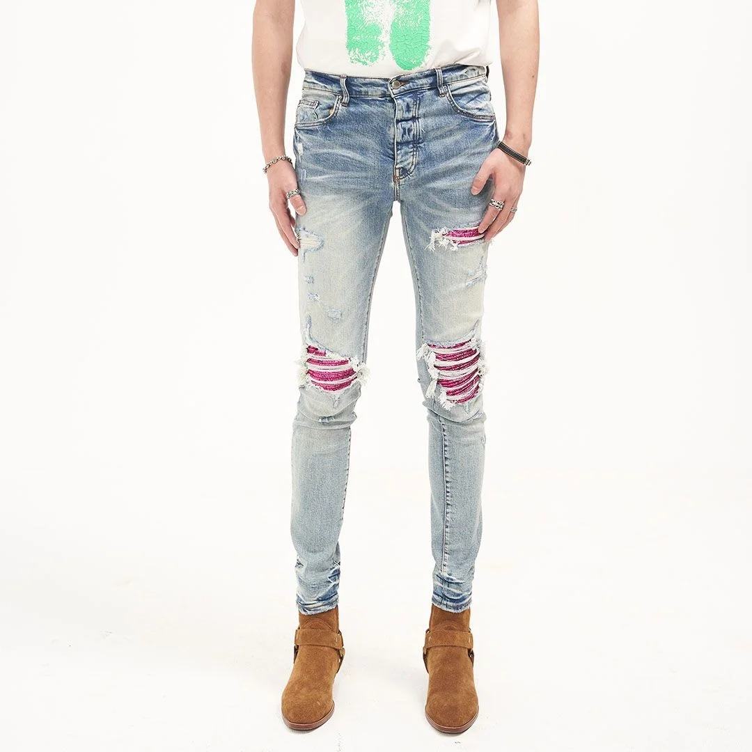 Fashion zc248 Men's Jeans 2022 Runway Luxury European Design party style Men's Clothing
Fashion zc248 Men's Jeans 2022 Runway Luxury European Design party style Men's Clothing