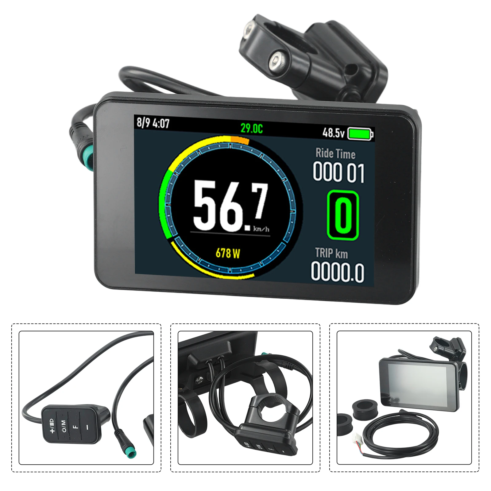 Upgrade Your For 24V7For 2V EBike with Enhanced T8 LCD Display Suitable for For 2 5S KDS Bafang v5 For 2 KT Protocol
Upgrade Your For 24V7For 2V EBike with Enhanced T8 LCD Display Suitable for For 2 5S KDS Bafang v5 For 2 KT Protocol