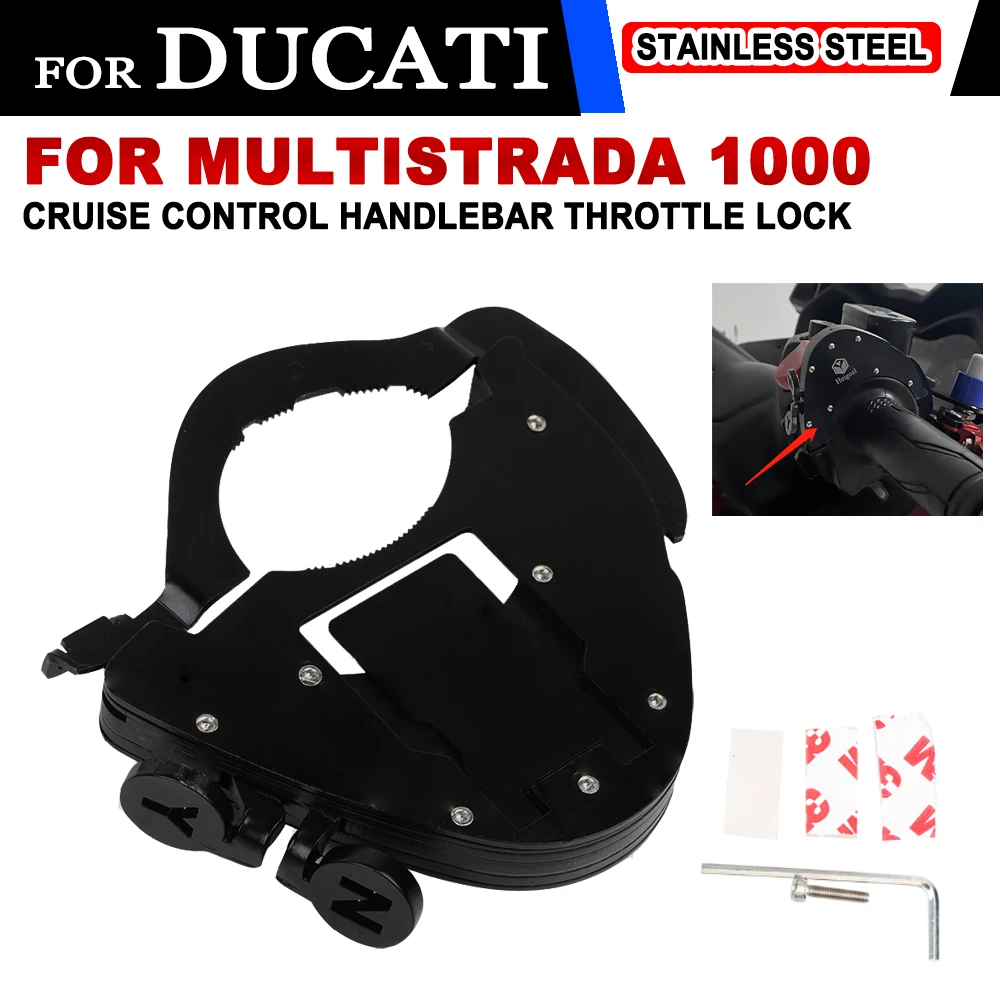 For Ducati Multistrada 1000 1100 1000S S Motorcycle Accessories Speed Cruise Control Handlebar Throttle Lock Save Effort Assist
For Ducati Multistrada 1000 1100 1000S S Motorcycle Accessories Speed Cruise Control Handlebar Throttle Lock Save Effort Assist
