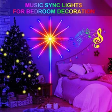 Smart Sound Sync LED Firework Lights RGB Color Changing Music Remote Control USB Charging Party Decor Music Firework LED Lights
Smart Sound Sync LED Firework Lights RGB Color Changing Music Remote Control USB Charging Party Decor Music Firework LED Lights