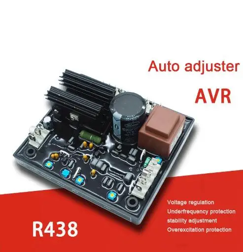 Регулятор напряжения AVR R438 бесщеточный генератор регулятор напряжения автоматический регулятор напряжения
Регулятор напряжения AVR R438 бесщеточный генератор регулятор напряжения автоматический регулятор напряжения