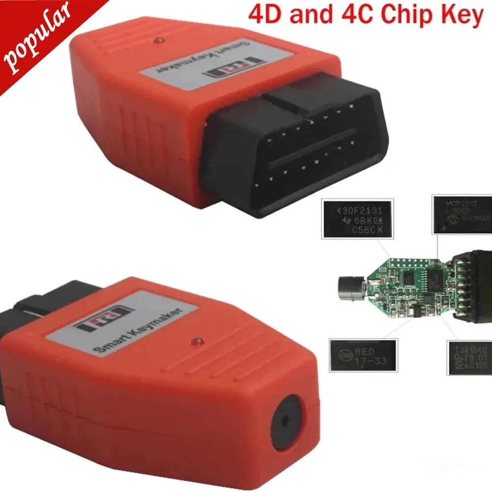 For Toyota Smart Keymaker OBD For 4D And 4C Chip Support For Toyota Lexus Smart Key Programmer MCP2515 Chip
For Toyota Smart Keymaker OBD For 4D And 4C Chip Support For Toyota Lexus Smart Key Programmer MCP2515 Chip