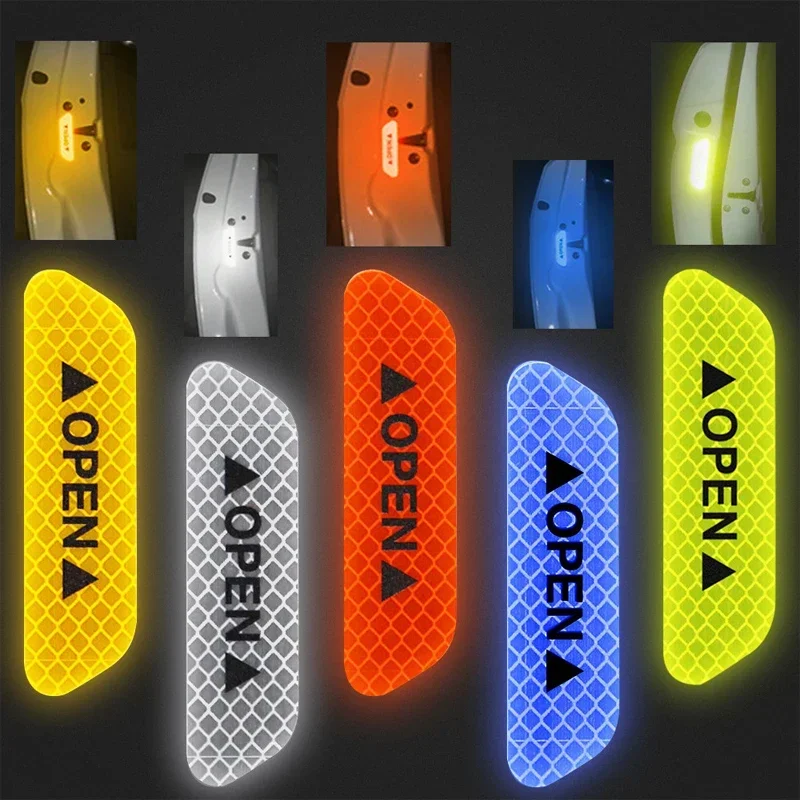 Reflective Car Door Sticker Safety Opening Warning Reflector Tape Decal Auto Car Accessories Exterior Interior Reflector Sticker 
Reflective Car Door Sticker Safety Opening Warning Reflector Tape Decal Auto Car Accessories Exterior Interior Reflector Sticker